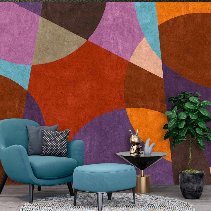 Colorful Circles Patchwork
