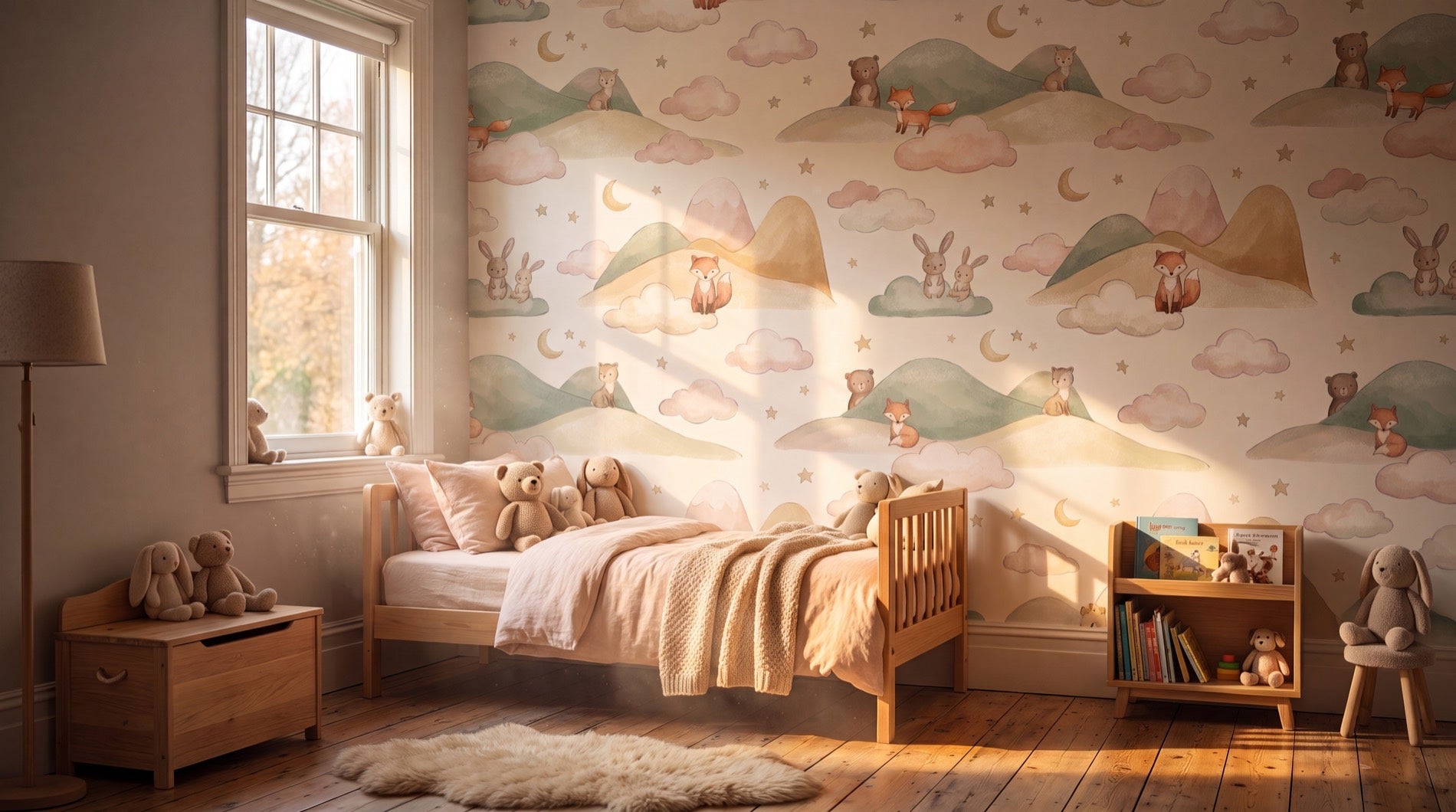 Une chambre d'enfant féerique