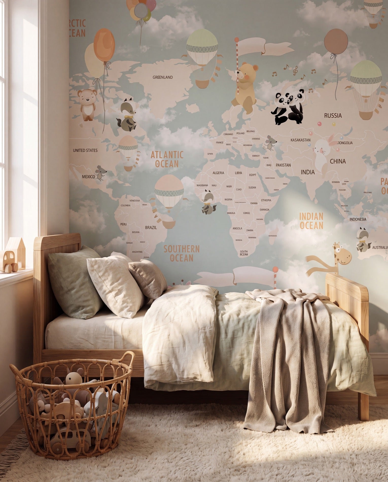 Papier peint Chambre Enfant, Wonderwall Casablanca