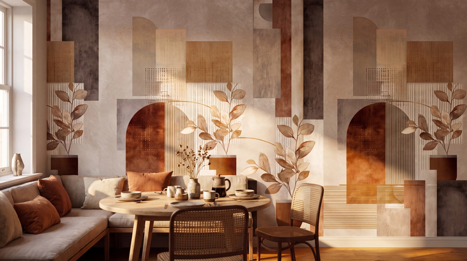 Associer papier peint, couleurs et mobilier : la méthode des décorateurs