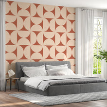 Papier peint terracotta moderne Terracotta Modernism, Wonderwall Casablanca, vue 4