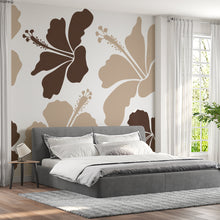 Papier peint fleurs d'hibiscus Hibiscus Chic, Wonderwall Casablanca, vue 5