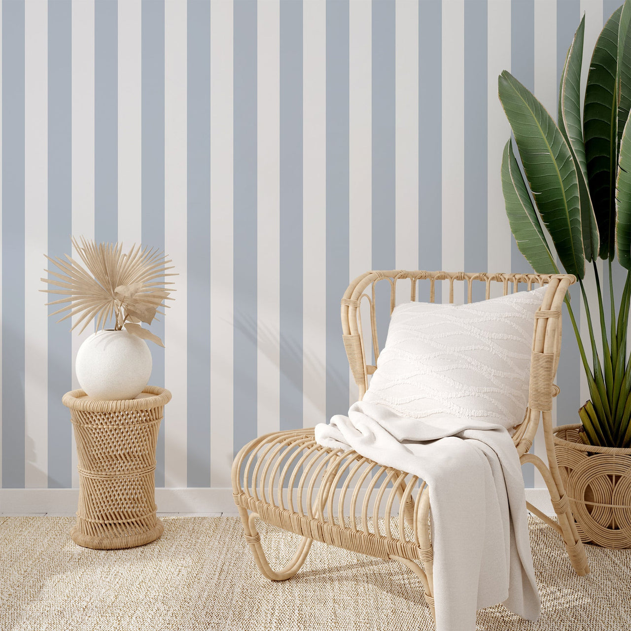 Papier peint rayures dynamiques Jazz Stripes, Wonderwall Casablanca