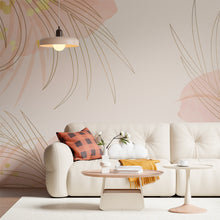 Papier peint rose poudré serein Serene Blush, Wonderwall Casablanca, vue 2
