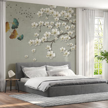 Papier peint exotique doré Golden Oasis, Wonderwall Casablanca, vue 1
