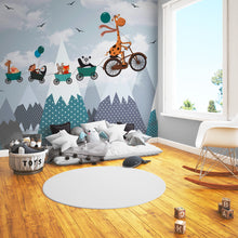 Papier peint chambre enfant aventure L'Expédition Enchantée, Wonderwall Casablanca, vue 1